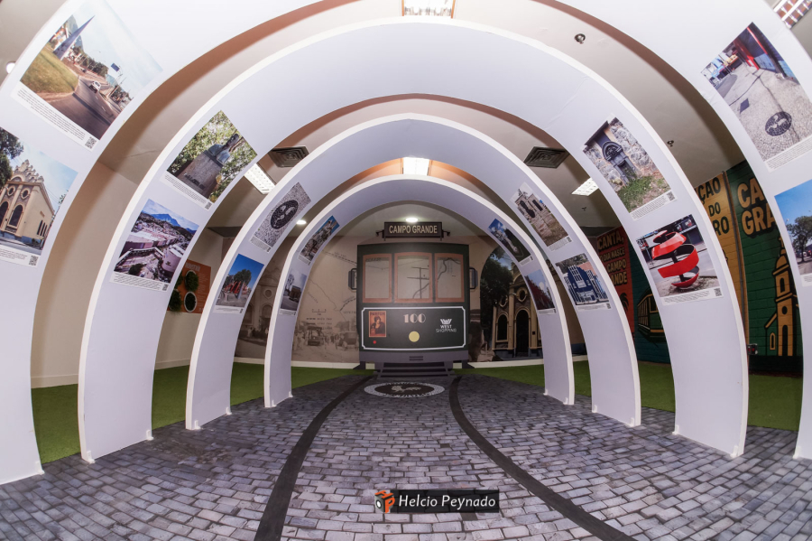 Exposição celebra patrimônio cultural de Campo Grande no West Shopping