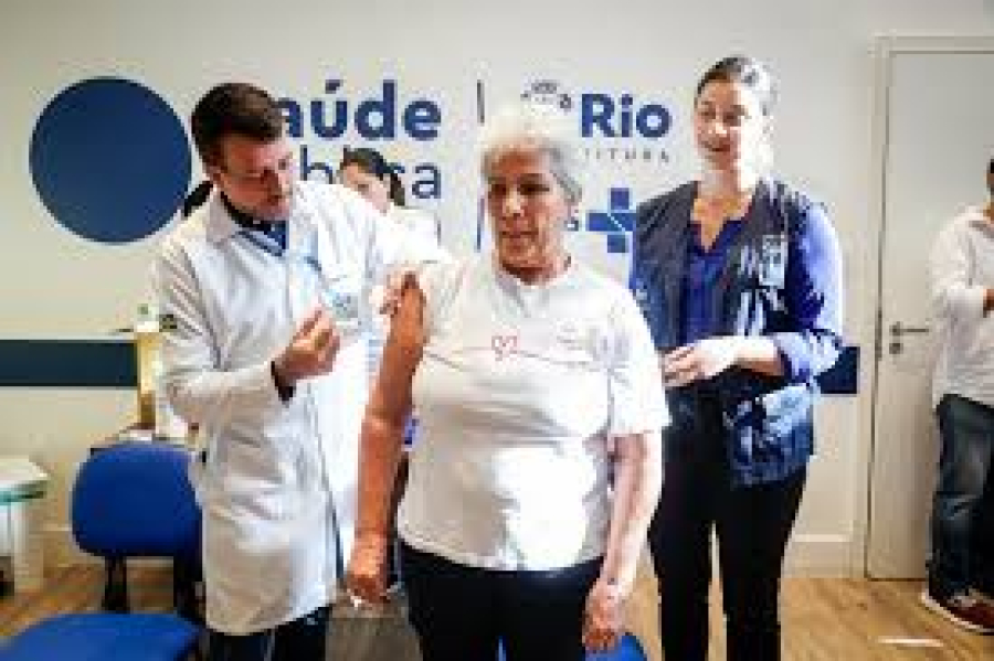 Rio inicia campanha de vacinação contra a gripe para toda a população