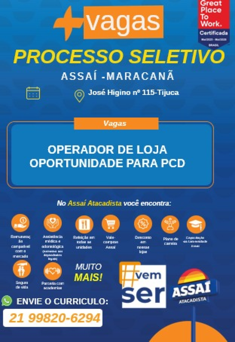 PROCESSO SELETIVO ASSAÍ