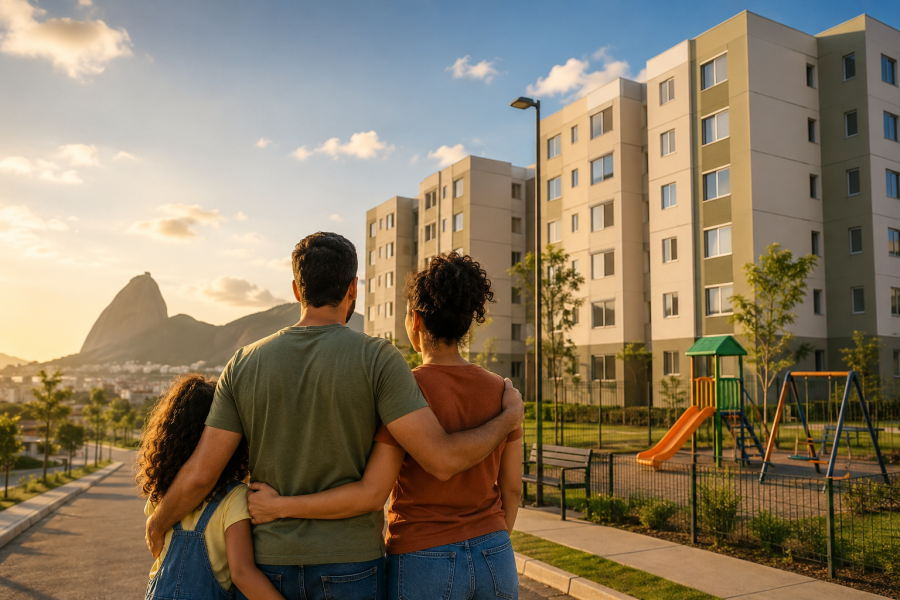 Casa própria já cabe no orçamento de famílias com renda de até R$ 3,2 mil no Rio