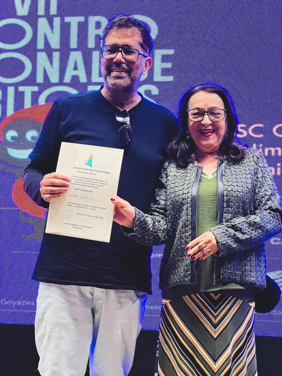 Poeta de Campo Grande conquista o 1º lugar no Concurso Nacional de Poesias