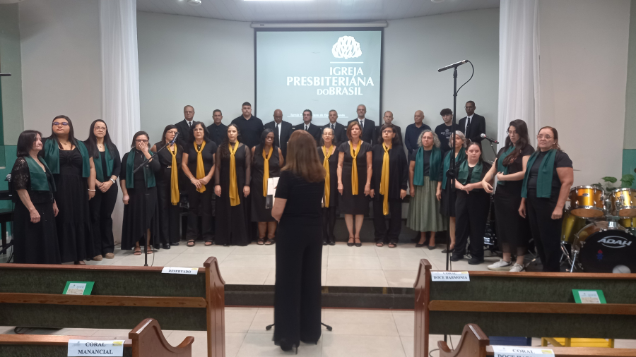 1º ENCONTRO DE CORAIS NA IGREJA PRESBITERIANA DE CAMPO GRANDE